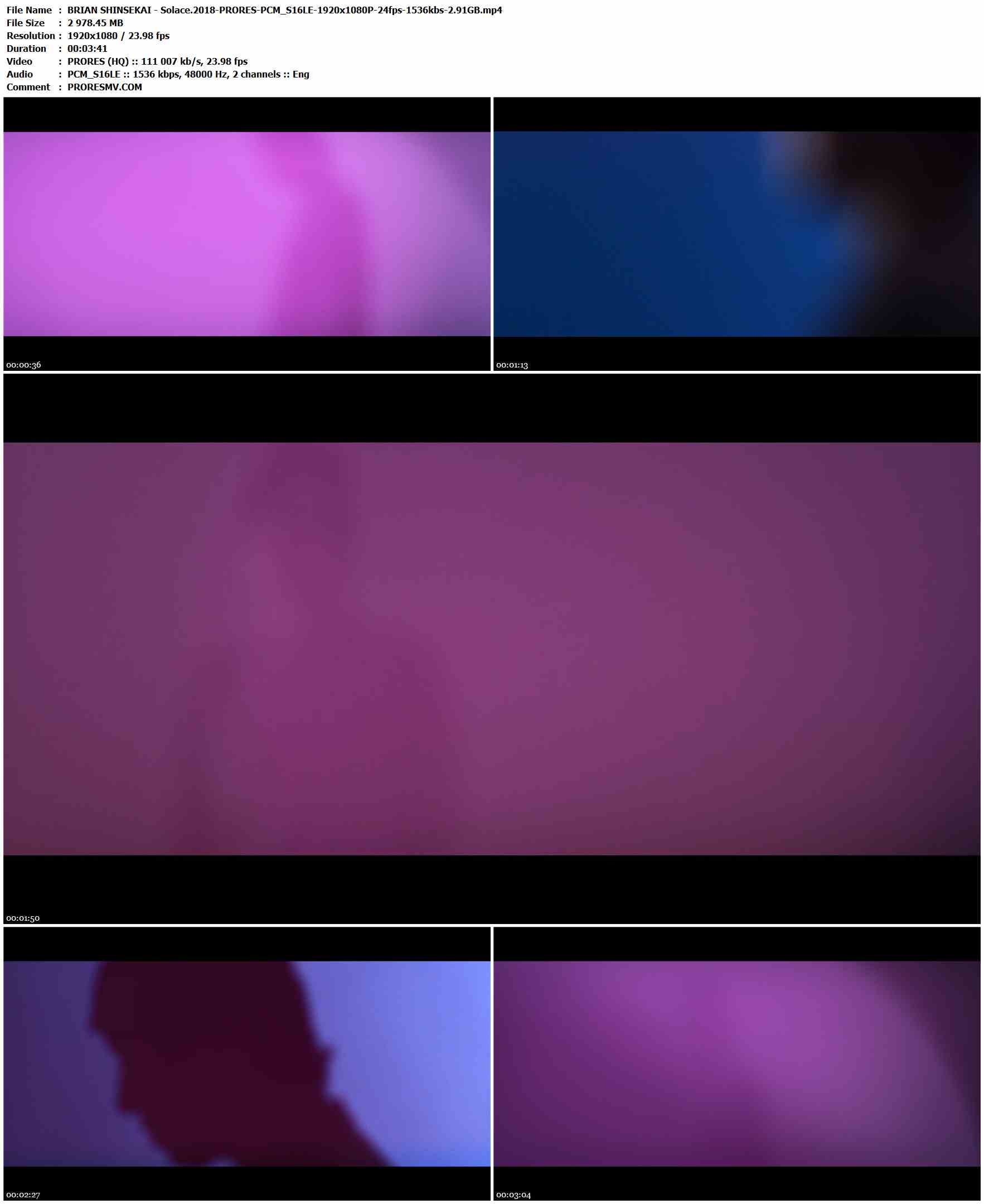 BRIAN SHINSEKAI - Solace.2018-PRORES-PCM_S16LE-1920x1080P-24fps-1536kbs-2.91GB官方MV_高清MV